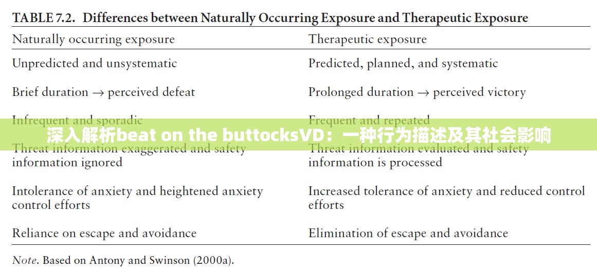 深入解析beat on the buttocksVD：一种行为描述及其社会影响